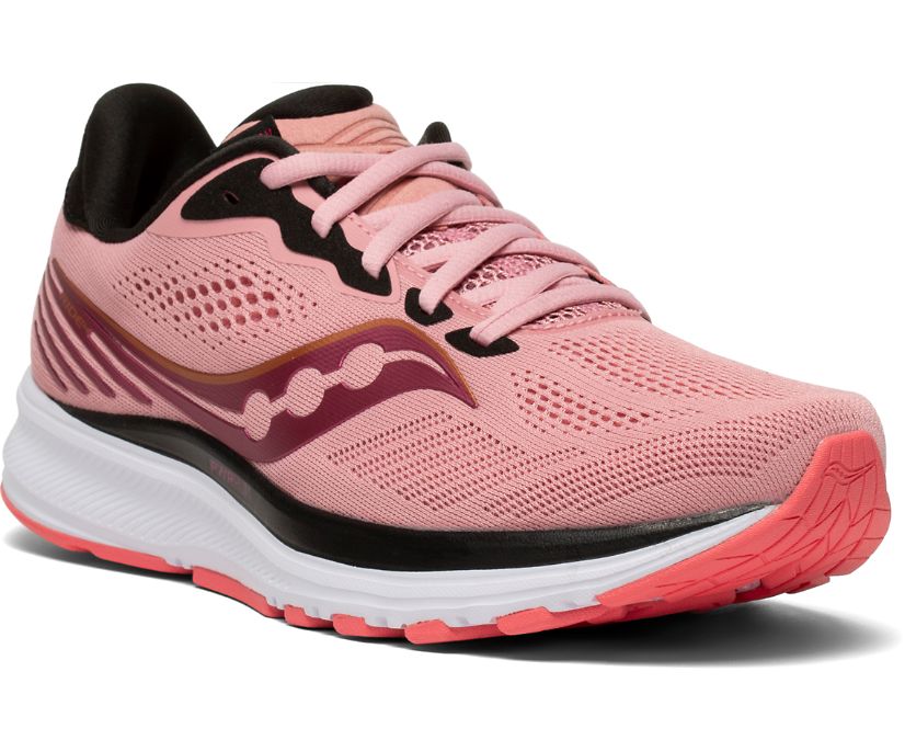 Saucony Ride 14 Women's Running Shoes Rose | AU 197GSOL